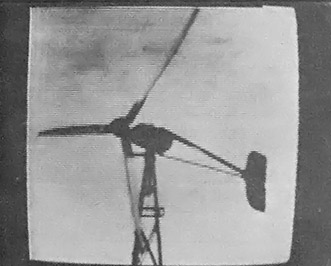 
A view of a Jopp wind generator.
